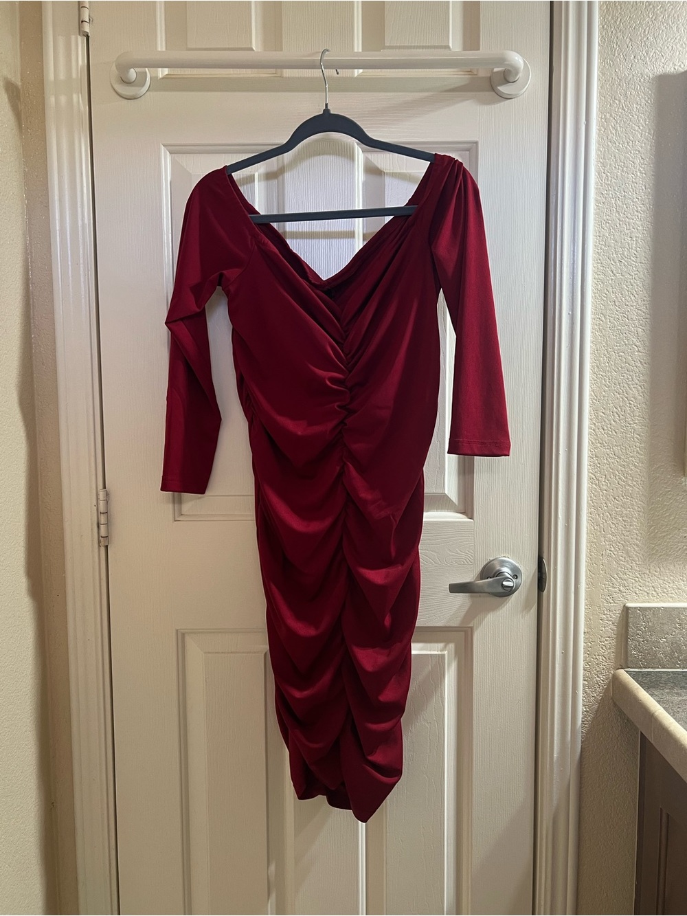 Red dress, plus size